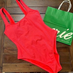 Aerie One Piece Swimsuit Swim Cheekiest AE S